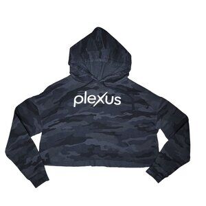 Plex us Camouflage cropped  Hoodie Sweatshirt By Independent Trading Company M